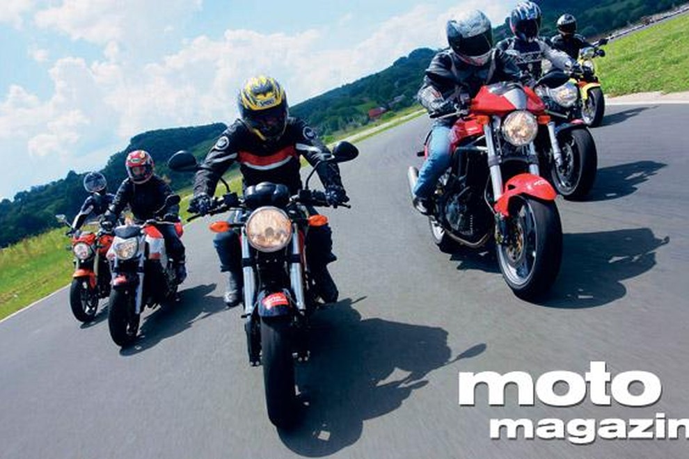 Primerjalni test: Cagiva Raptor 650, Ducati Monster 695, Honda 600 Hornet, Kawasaki ER-6n, Suzuki GSR 600, Yamaha FZ6