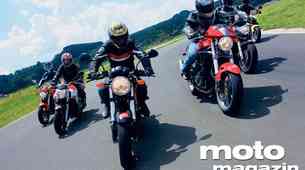 Primerjalni test: Cagiva Raptor 650, Ducati Monster 695, Honda 600 Hornet, Kawasaki ER-6n, Suzuki GSR 600, Yamaha FZ6