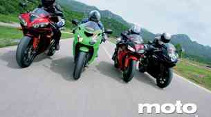 Primerjalni test: Honda CBR 1000 RR Fireblade, Suzuki GSX-R 1000, Kawasaki ZX-10R, Yamaha YZF-R1