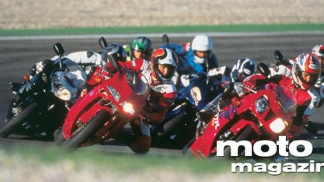 Primerjalni test: Aprilia RSV Miller, Ducati 966, Honda CBR 900 RR, Honda VTR 1000 SP-1, Kawasaki ZX-93, Sukzuki GSX-R 750, Yamaha YZF-R1