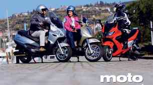 Piaggio Beverly 500, Piaggio X9 Evolution, Gilera Nexus 500