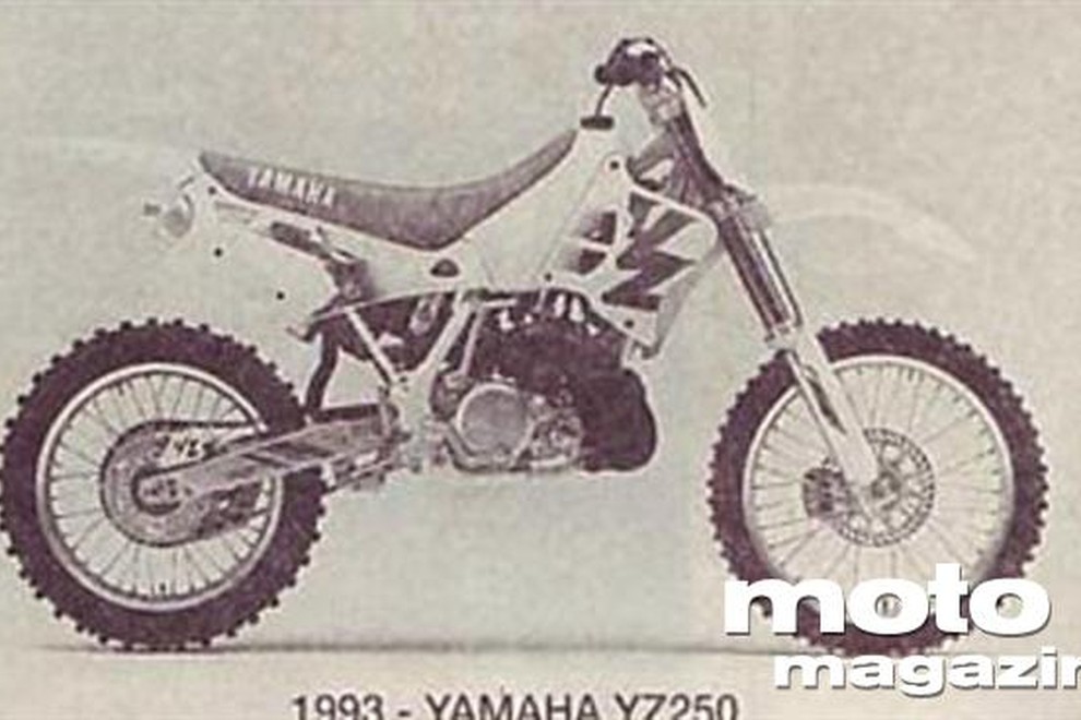 Yamaha YZ 125 in Yamaha YZ 250