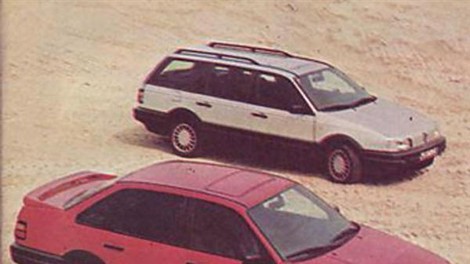 VW Golf, Jetta in Passat '90