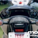 Honda Hornet - hondin zadek je drzno oblikovan.