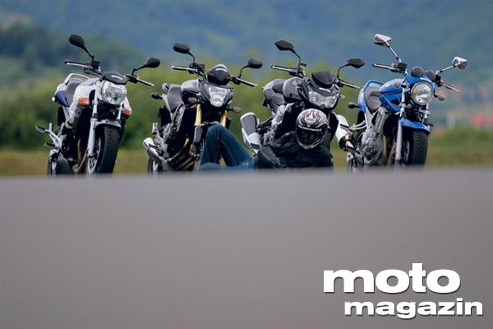 Primerjalni test: Slečeni motocikli 600-750
