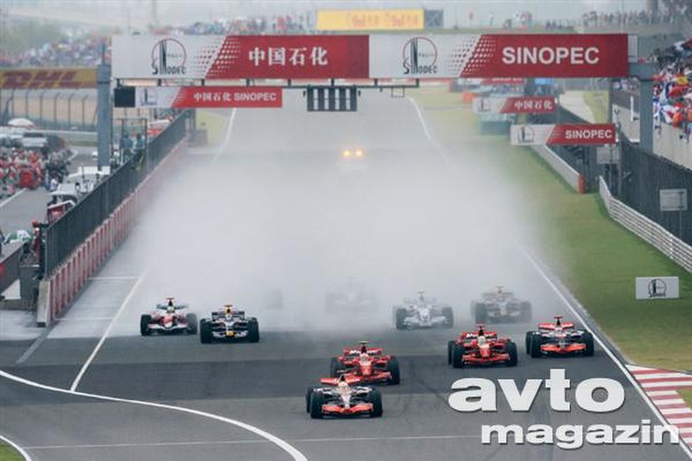 Formula 1: VN Japonske in VN Kitajske