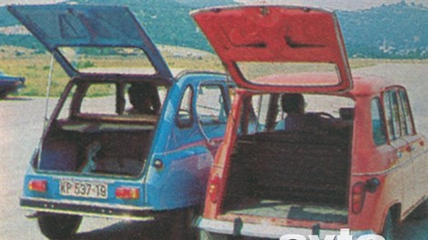 Citroen Dyane6, Renault 4TL
