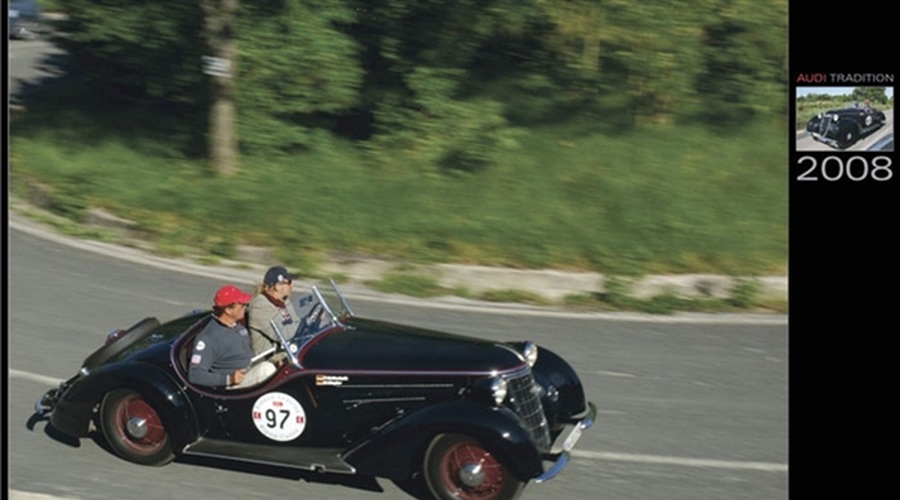 Mille Miglia celo leto (foto: Audi)