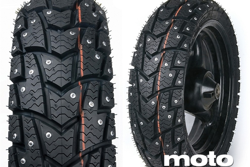 S skuterji v sneg? Če se ne bojite padcev in mraza, poizkusite s temi pnevmatikami.