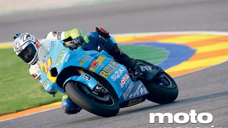Dirkaški test: MotoGP Suzuki GSV R 800