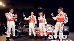 Poleg Hamiltona in Kovalainena ima McLaren še dva že poznana testnika ? de la Roso in Paffetta.