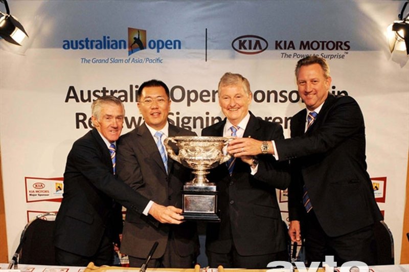 Kia in Australian Open (foto: Kia)