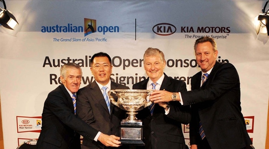 Kia in Australian Open (foto: Kia)