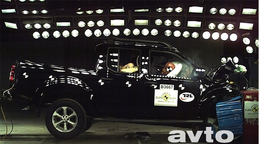 Euro NCAP: Nissan popravil Navaro (foto: Euro NCAP)