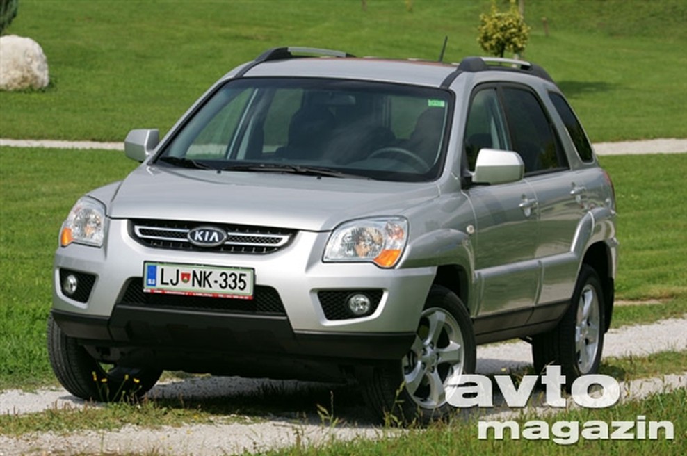 Sveža Kia Sportage pri trgovcih (foto: Vinko Kernc)