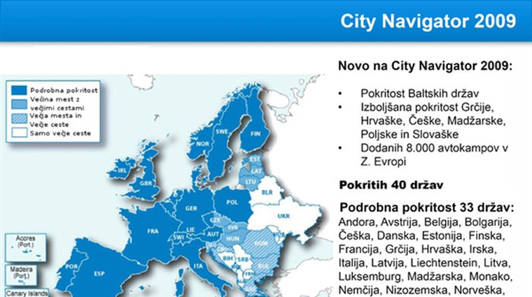City Navigator Europe NT 2009 (foto: Garmin)