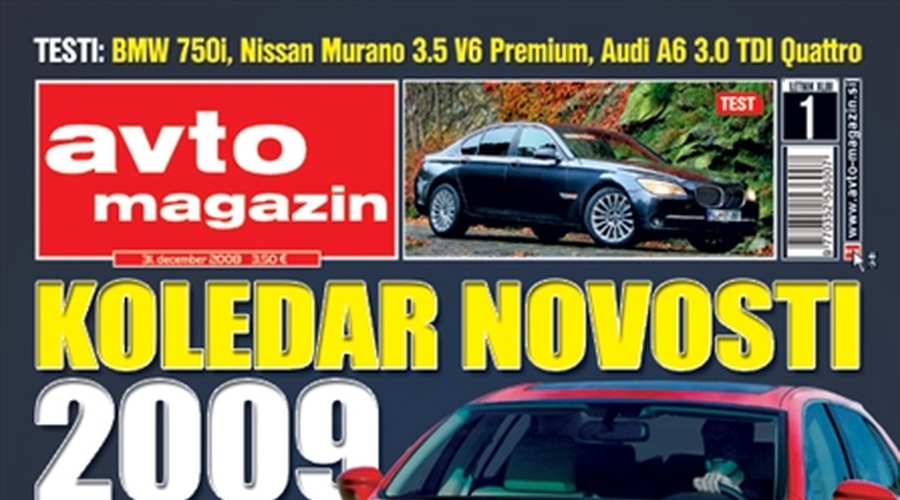 V novem Avto magazinu predstavljamo ...