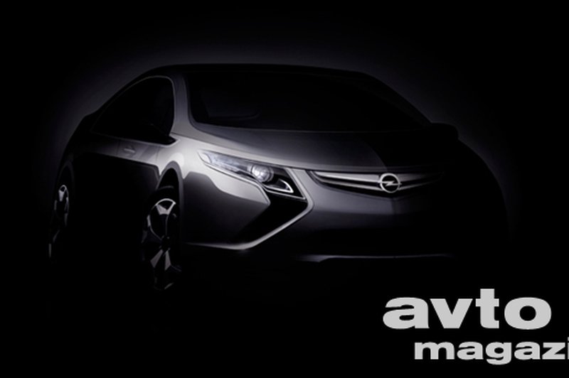 Oplov električen avtomobil je Ampera (foto: Opel)