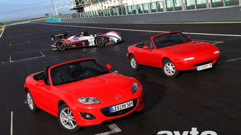 Mazda MX5 bo praznovala v Le Mansu