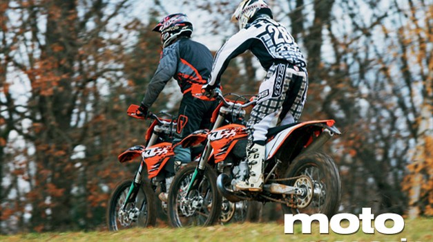 Vzporedni test: KTM 250 EXC in 450 EXC (foto: Matej Memedovič, Matevž Hribar)
