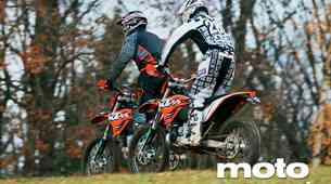 Vzporedni test: KTM 250 EXC in 450 EXC