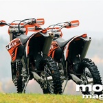 Vzporedni test: KTM 250 EXC in 450 EXC (foto: Matej Memedovič, Matevž Hribar)