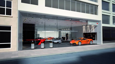 McLaren odpira salone