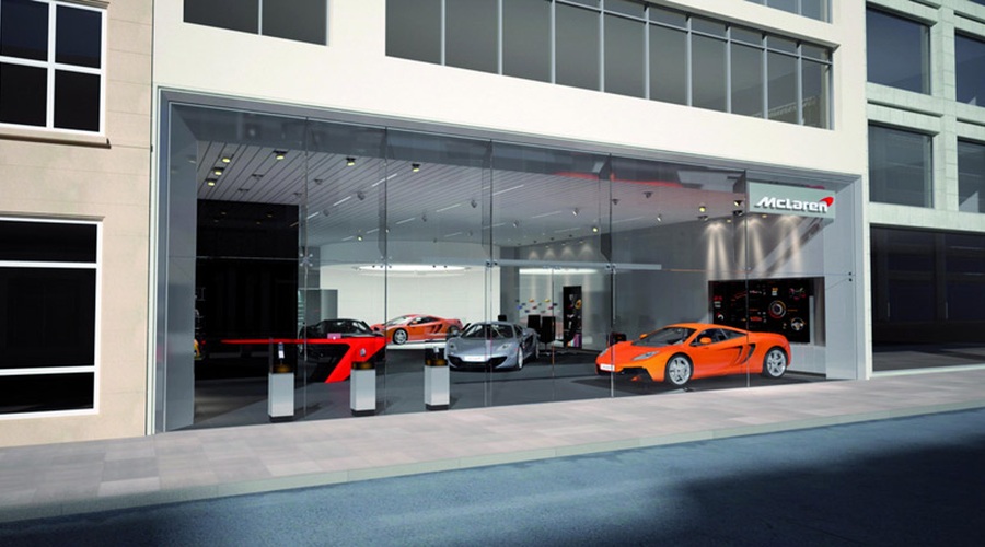 McLaren odpira salone (foto: McLaren)