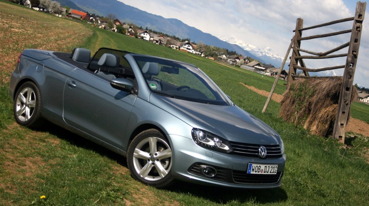 Novo v Sloveniji – Prenovljeni Volkswagen Eos (foto: Matevž Hribar)