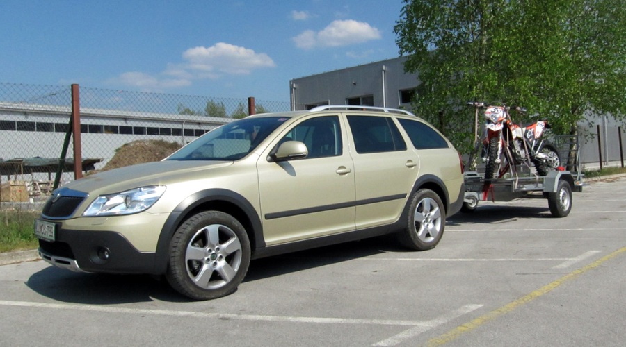 Zelo kratek test: Škoda Octavia Scout (video) (foto: Matevž Hribar)