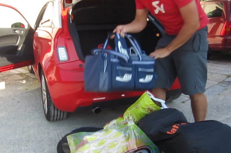 A1 blog: Kako velik je majhen prtljažnik? (video) (foto: Matevž Hribar)
