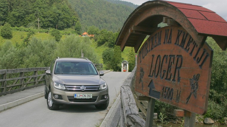 Novo v Sloveniji: Volkswagen Tiguan (foto: Matevž Hribar)