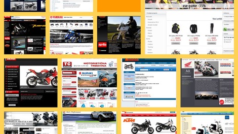 Ocenjujemo: Kako za svoja spletna mesta skrbijo prodajalci motociklov?