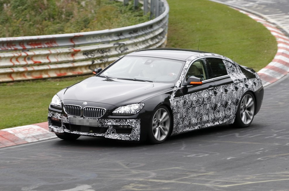 Vohunski posnetki: BMW serije 6 Gran Coupe (foto: Automedia)