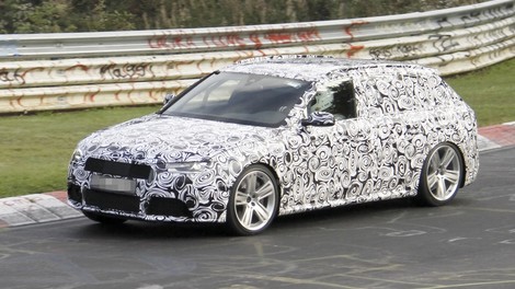 Vohunski posnetki: Audi testira RS4