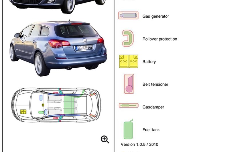 Informacije o Oplih za reševalce (foto: Opel)