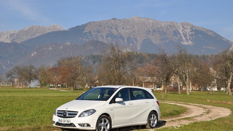 Novo v Sloveniji: Mercedes-Benz B