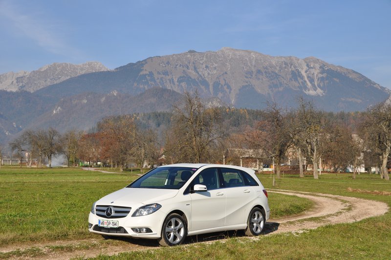 Novo v Sloveniji: Mercedes-Benz B (foto: Tomaž Porekar)