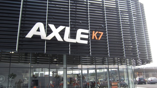 Axle v Kopru odprl nov salon za KTM in Husaberg (foto: Matevž Hribar)