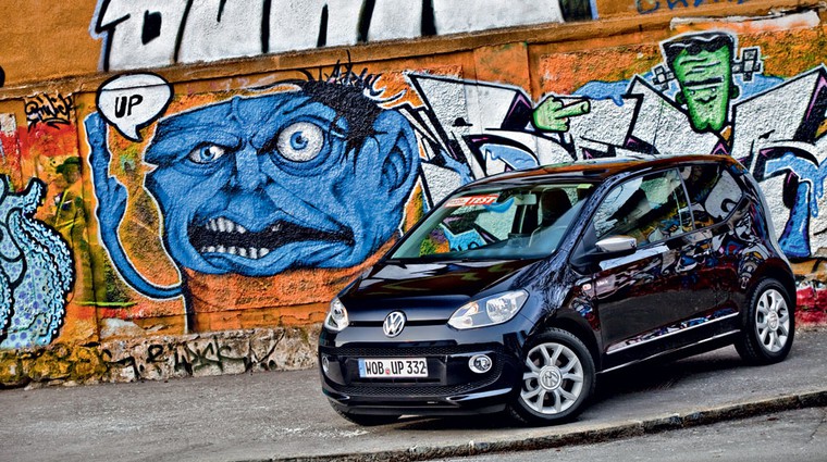 Test: Volkswagen Black Up! 1.0 (55 kW) (foto: Saša Kapetanovič)