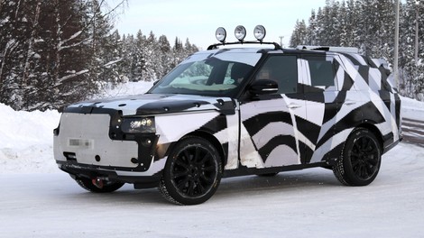 Vohunski posnetki: Novi Range Rover v snegu