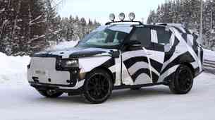 Vohunski posnetki: Novi Range Rover v snegu