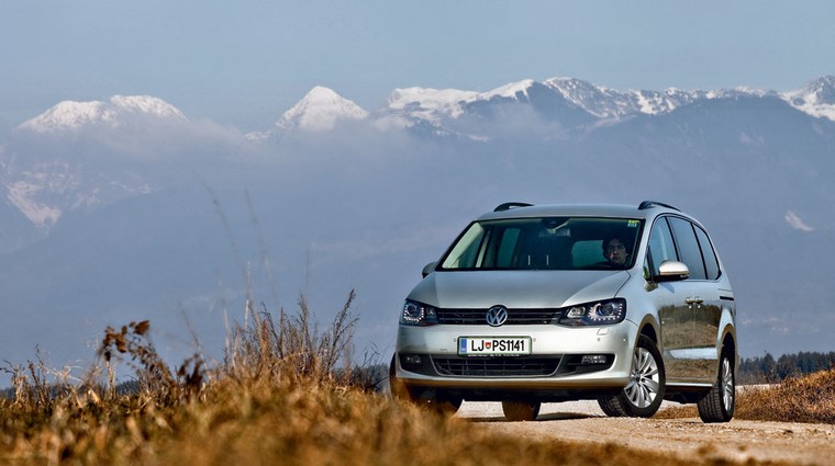 Kratek test: Volkswagen Sharan 2.0 TDI Bluemotion Technology 4Motion (foto: Saša Kapetanovič)