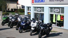 Najem motociklov: Panigaz nudi sedem Kawasakijev in Suzukijev