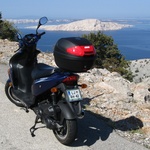 Od našega bralca: S Tomosovim skuterjem po Dalmaciji in Istri (foto: Nejc Pleterski)
