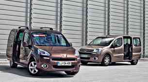 Citroën Berlingo Multispace HDi 90 in Peugeot Partner Tepee 1.6 HDi 115