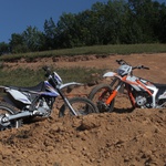 Video: Veliki fantje v peskovniku (KTM 350 Freeride in Sherco X-ride 290 test) (foto: Primož Jurman, Peter Kavčič)