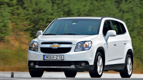 Kratek test: Chevrolet Orlando 2.0D (120 kW) LTZ