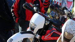 Foto: Preizkušanje novih Husqvarn na brniški motokros stezi