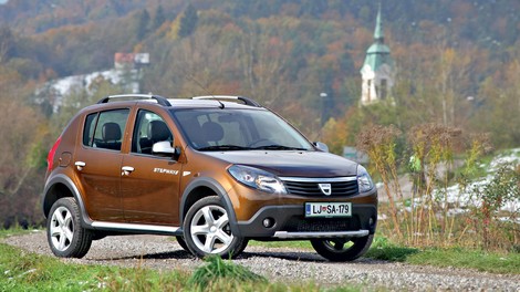 Kratki test: Dacia Sandero 1.5 dCi (65 kW) Stepway